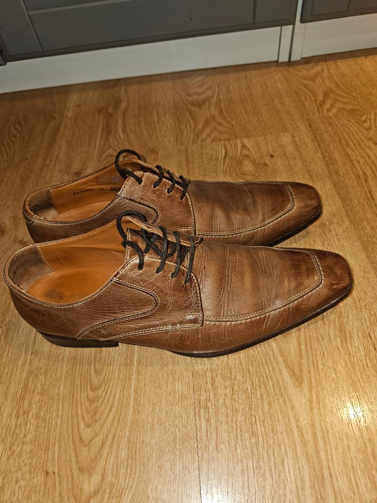 Schoenen heren Van Lier, Bruin, Van Lier, Ophalen of Verzenden, Gedragen