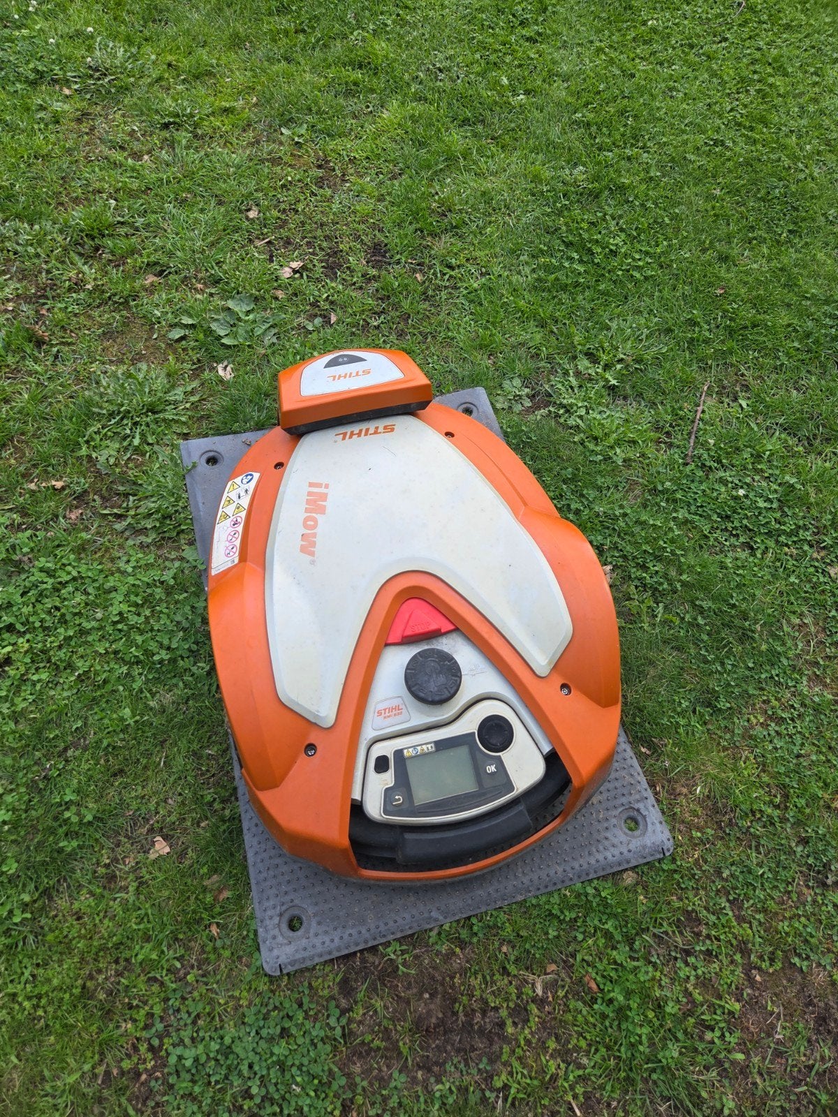 Stihl RMI 632 Robot maaier, Ophalen