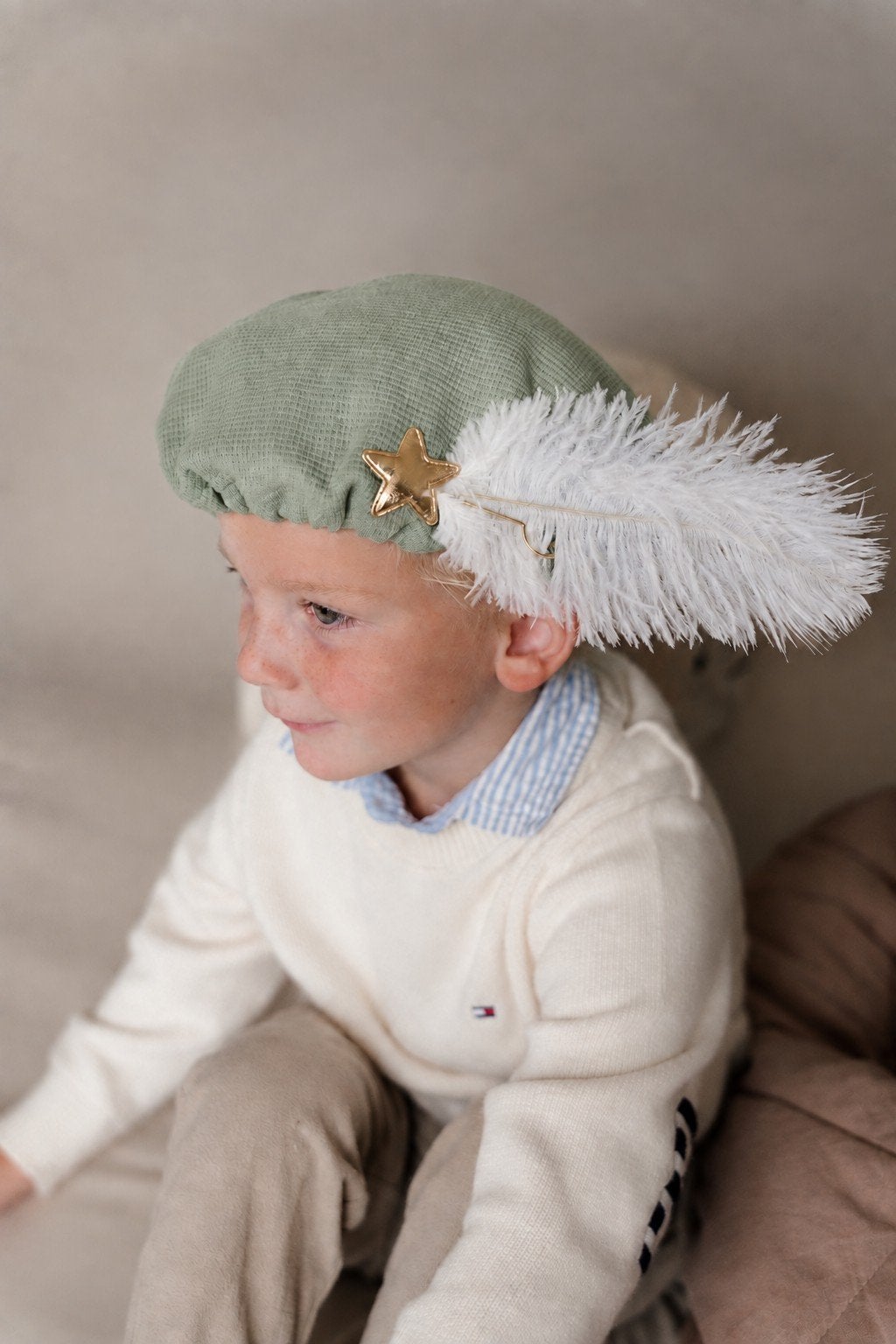 pietenmuts (met geborduurde naam), Kinderen en Baby's, Ophalen of Verzenden, Nieuw, Jongetje of Meisje