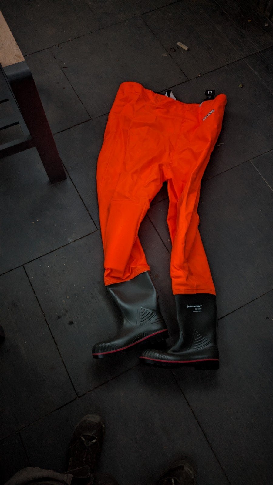 Nieuw Ocean Waadpak met schoenmaat 44 Dunlop vaste laarzen, Ophalen, Nieuw, Overige typen