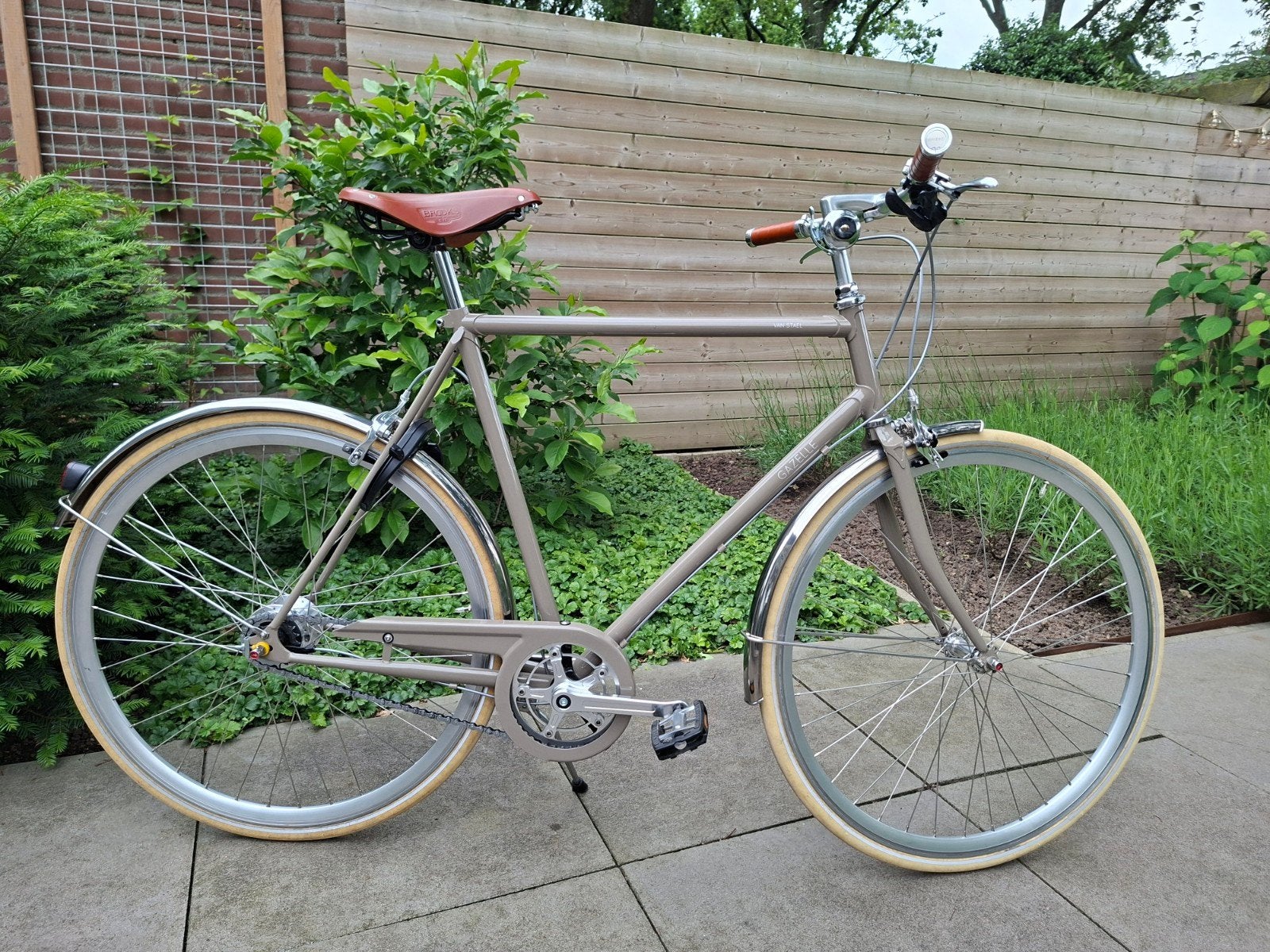Gazelle Van Stael 59 cm, Fietsen en Brommers, Fietsen | Dames | Damesfietsen, 56 cm of meer, Ophalen of Verzenden, Zo goed als nieuw