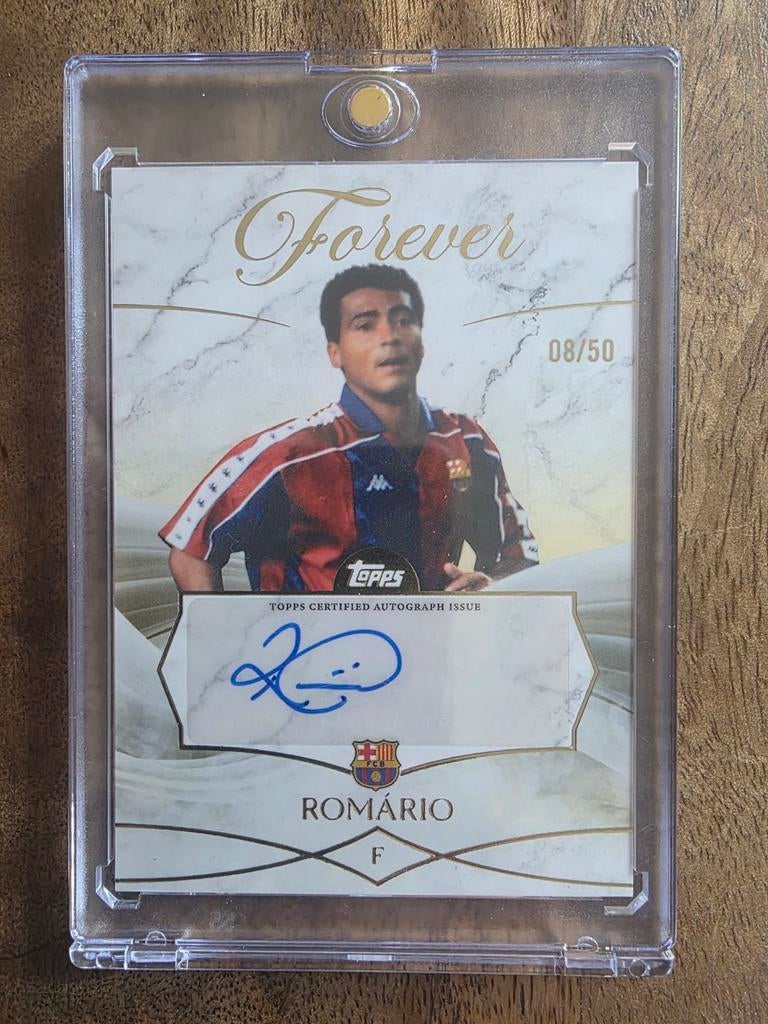 Romário FC Barcelona Topps Forever 08/50, Ophalen of Verzenden