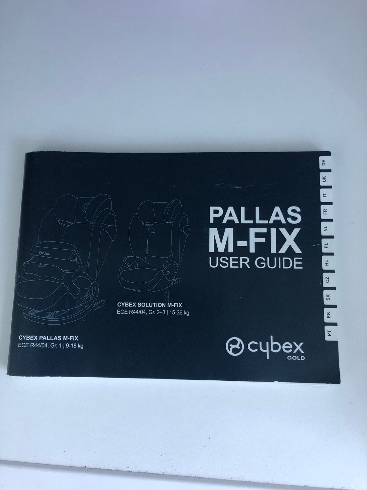 Cybex Pallas M-Fix autostoel 9-36 kg met Isofix, Autogordel of Isofix, Gebruikt, Verstelbare rugleuning, 9 t/m 36 kg