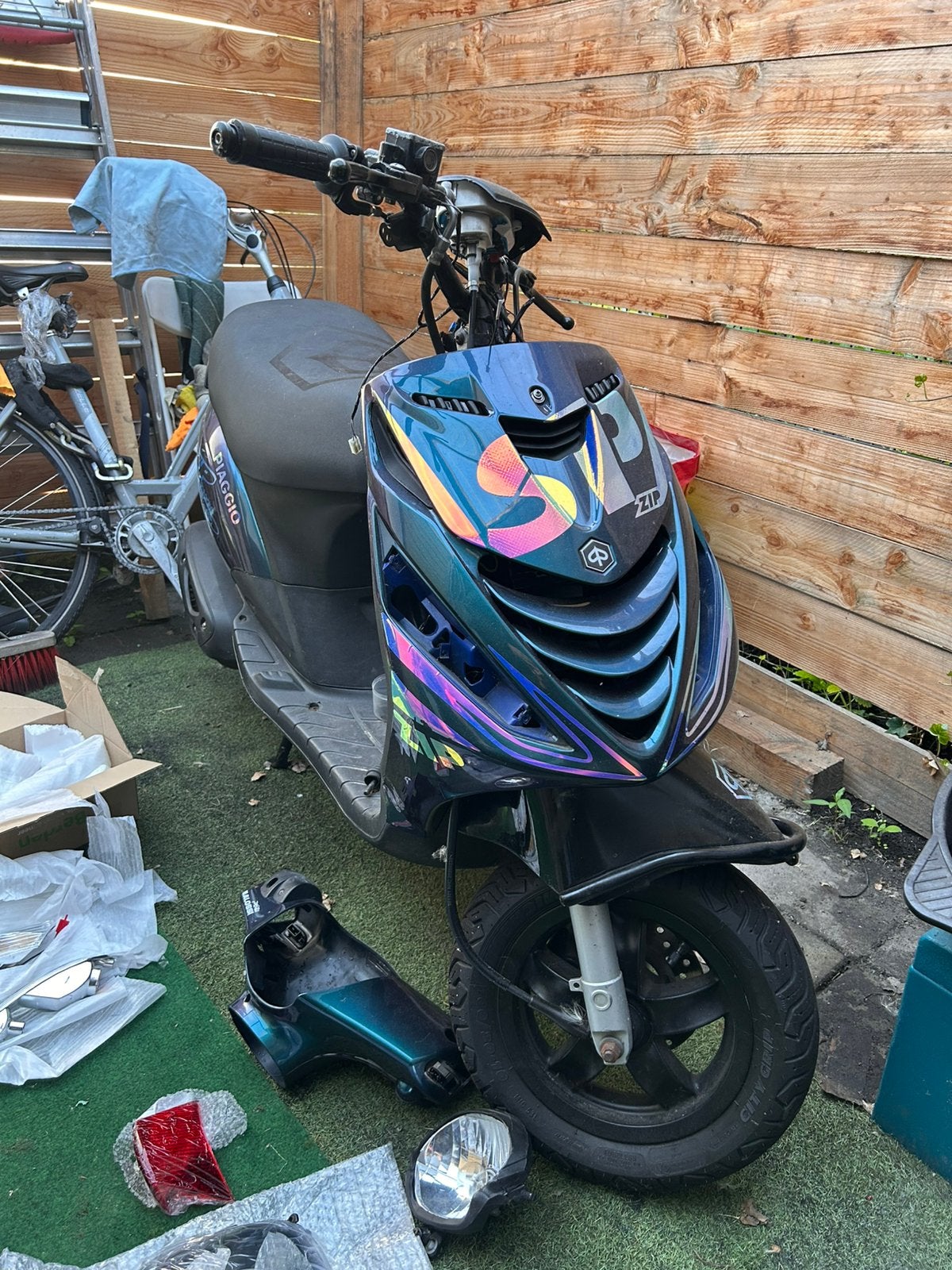 Piaggio zip 2000 iget met WOK, Ophalen, Benzine, Zip