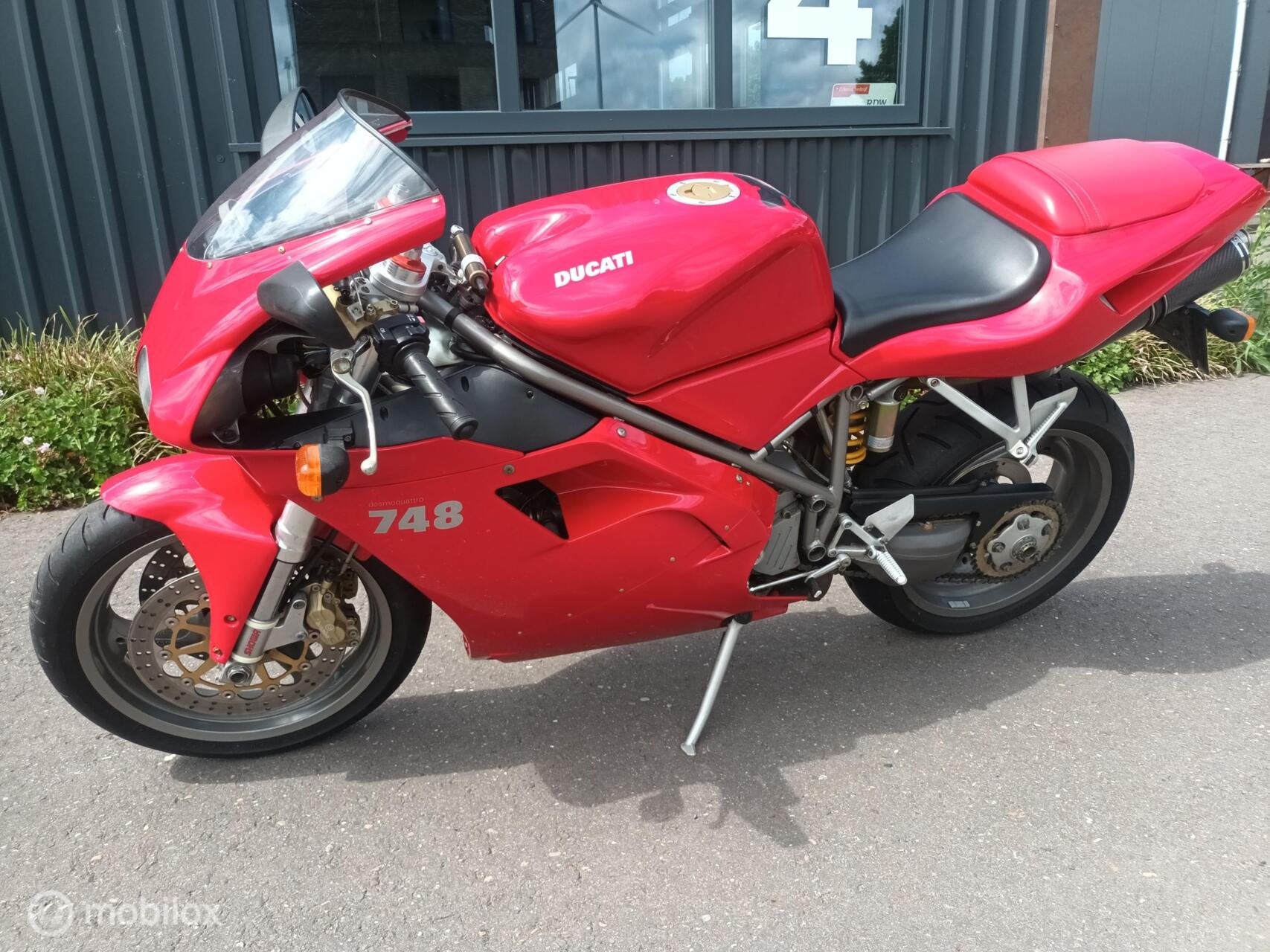 Topstaat Ducati 748 Biposto 1e eigenaar 12dkm Inruil Kan !, Sport, Meer dan 35 kW, 748 cc, Handgeschakeld