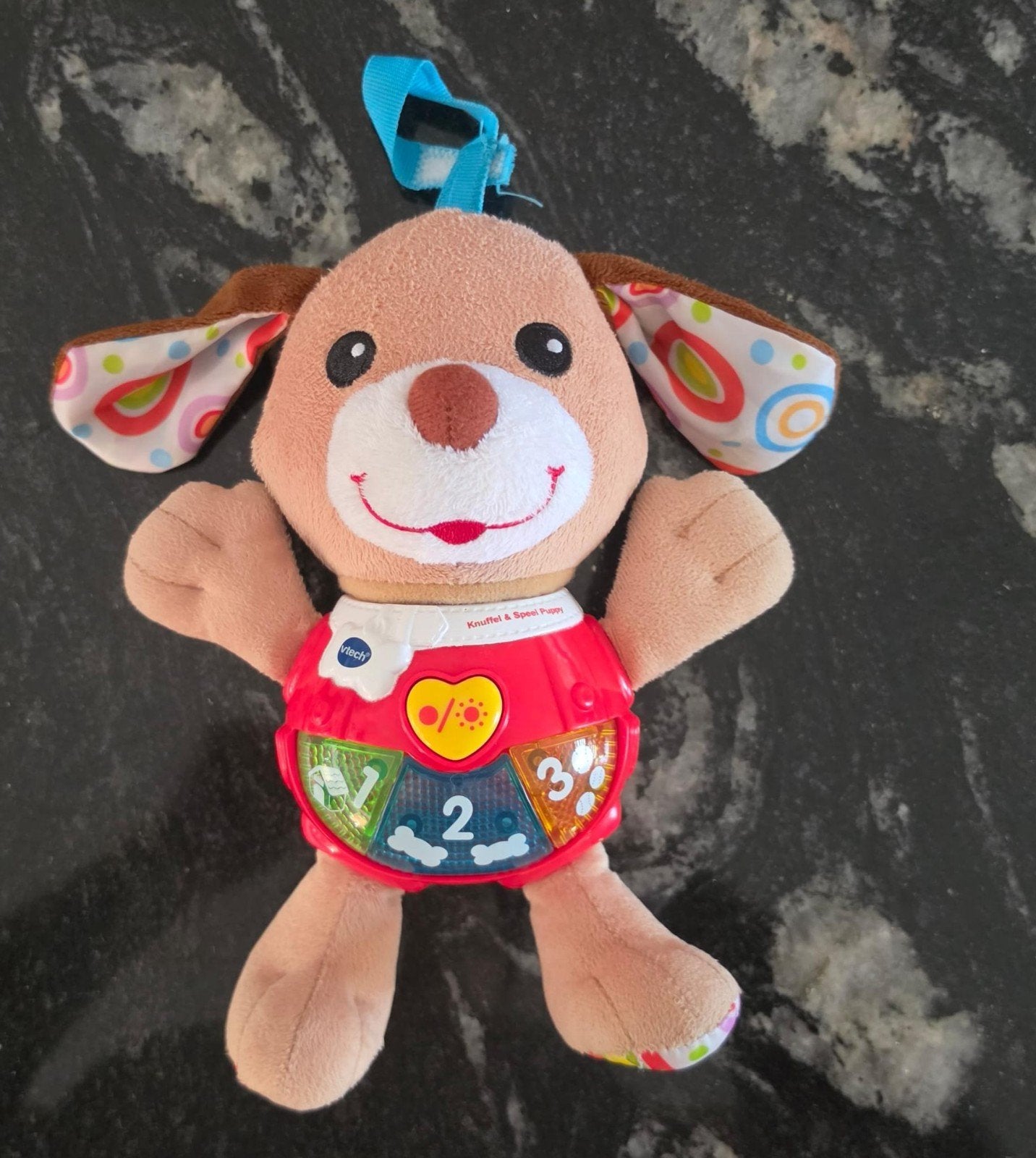 Nog nieuwe Vtech Knuffel & Speel Puppy bruin, Ophalen of Verzenden, Zo goed als nieuw, 6 maanden tot 2 jaar