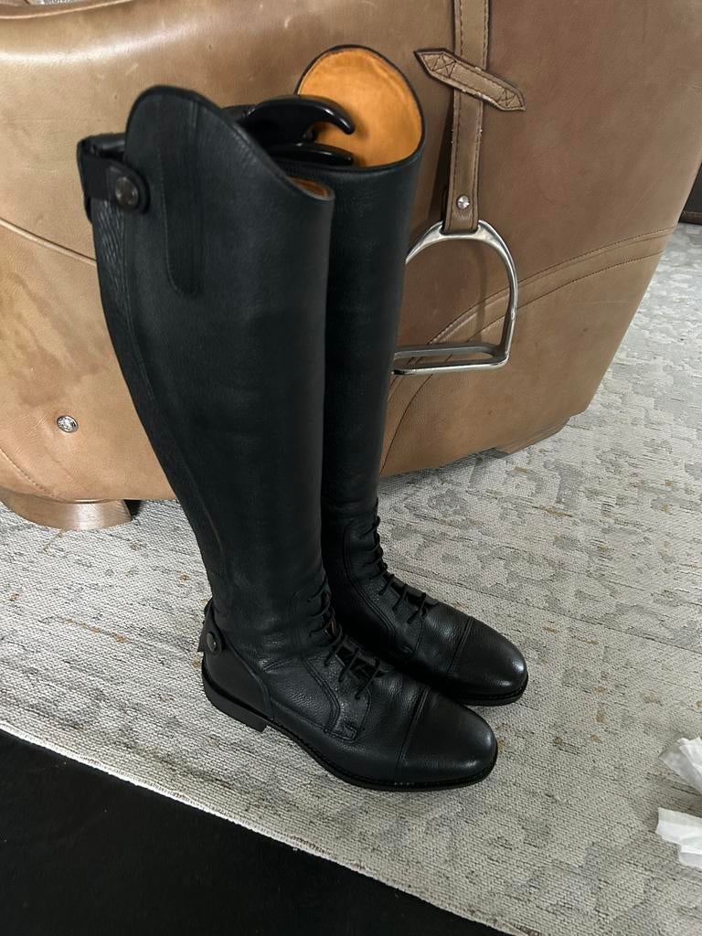 Als nieuw! HKM Titanium Style rijlaarzen, maat 37, Ophalen of Verzenden, Zo goed als nieuw, Schoeisel, Kinderen