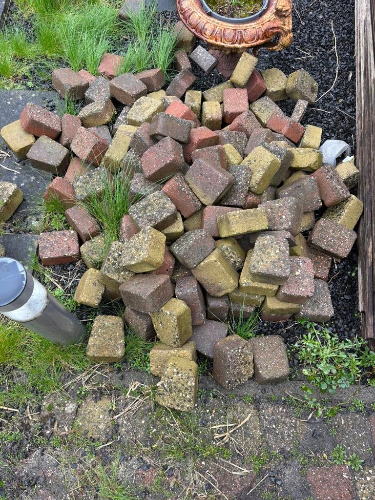 Mooie ouderwetse klinkers te koop, Tuin en Terras, Ophalen, Beton, Klinkers