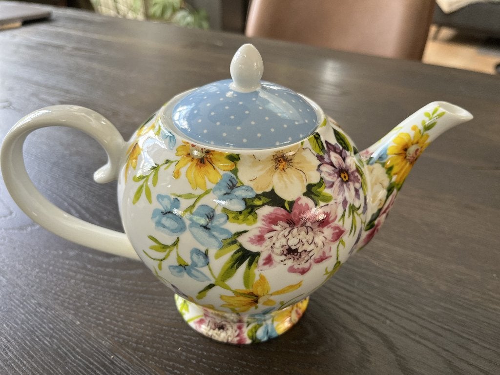 Elegante Katie Alice theepot – puntgaaf collectors item, Overige merken, Vintage, Ophalen of Verzenden, Zo goed als nieuw