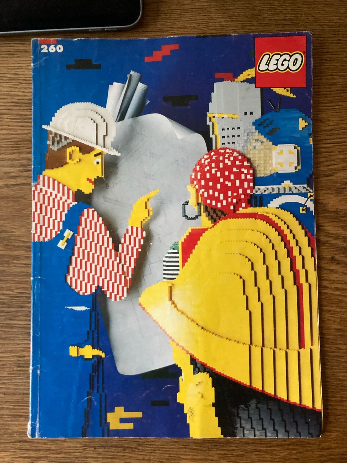 Lego catalogus 260 met stickervel, Ophalen of Verzenden, Gebruikt