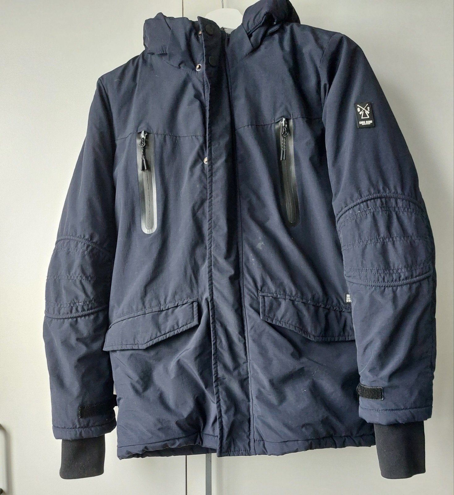 Cars jeans winterjas maat 164, Ophalen of Verzenden, Zo goed als nieuw, Jas, Jongen