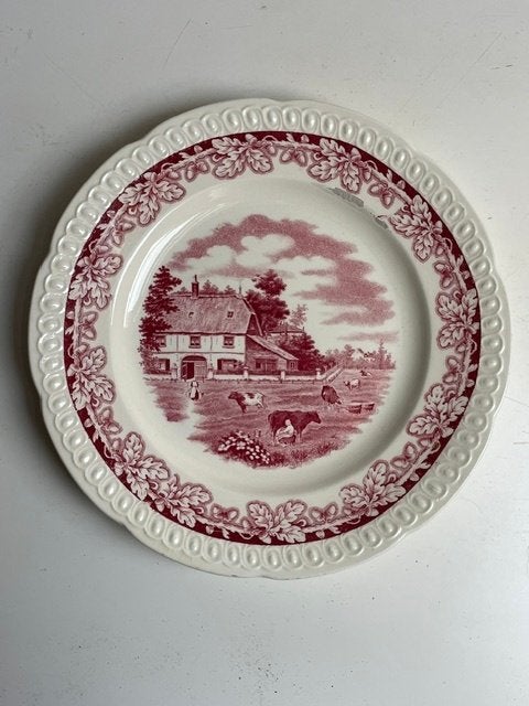 Boerenhoeve Diner-bord ( Maastricht ), Ophalen of Verzenden