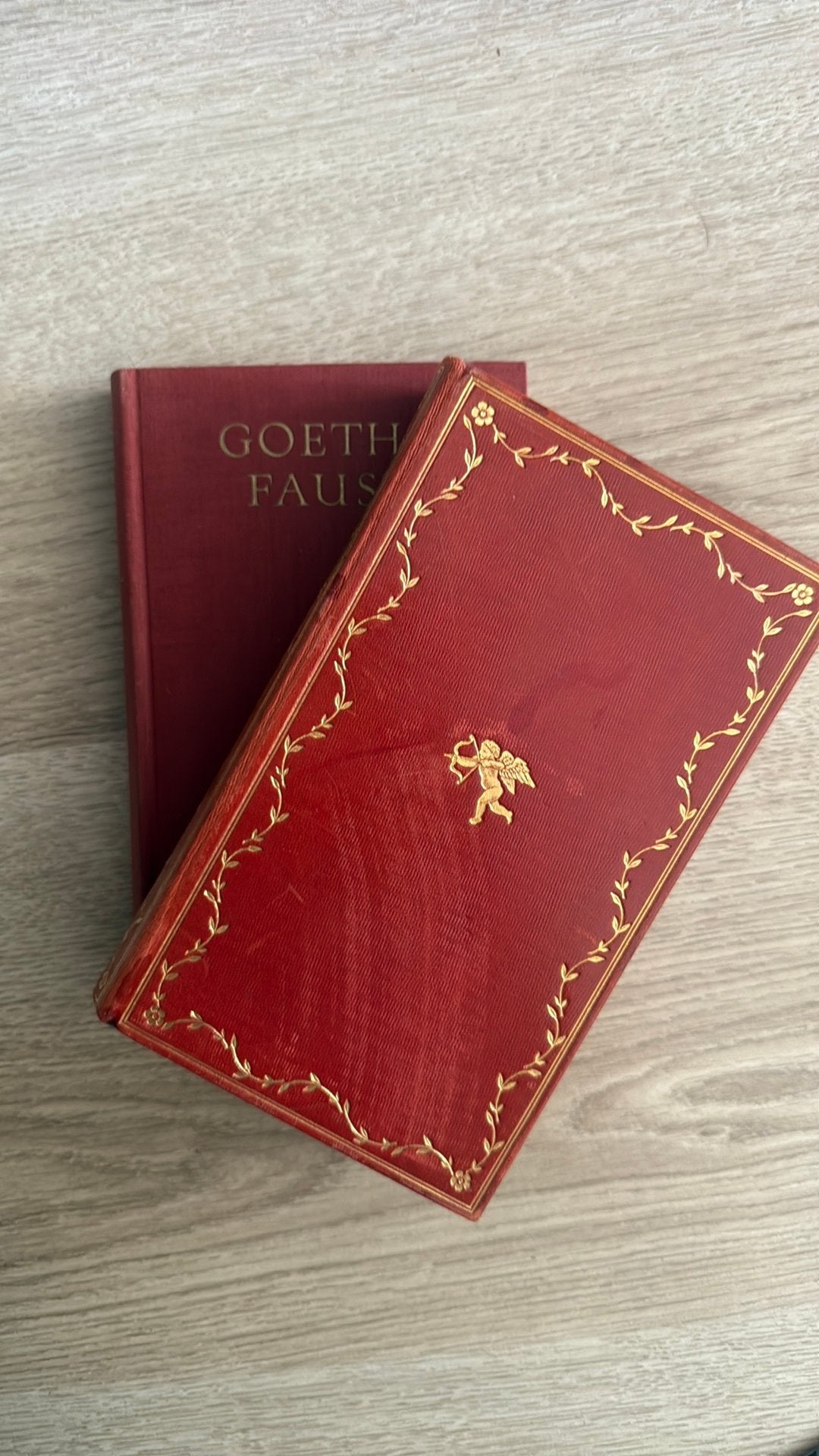 Goethe: Liebesgedichte en Goethe Faust (2 boeken), Boeken, Verzenden, Gelezen, Europa overig