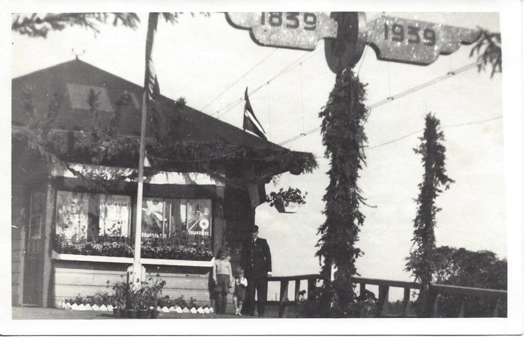 Vlaardingen (Z.H.) 100 jarig bestaan, Volk, 1939, Fotokaart, Ophalen of Verzenden, 1920 tot 1940, Ongelopen, Zuid-Holland