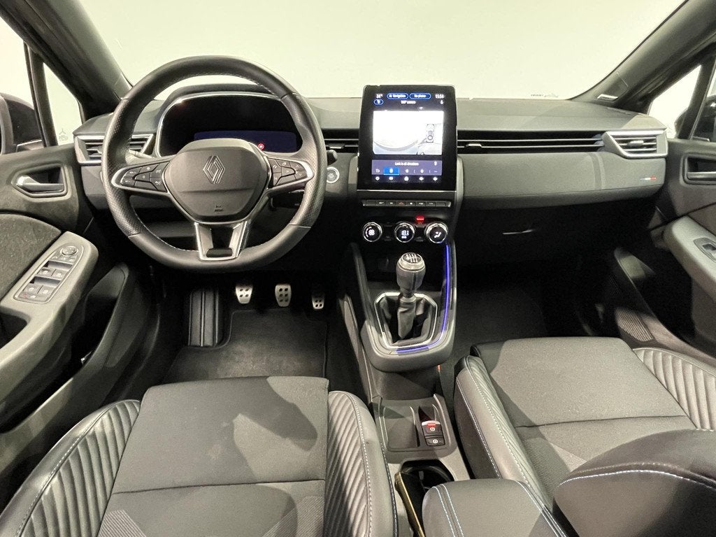 Renault Clio 1.0 TCe 90 GPF esprit Alpine | BOSE-Audiosystee, Gebruikt, Met garantie (alle), Leder en Stof, Zwart