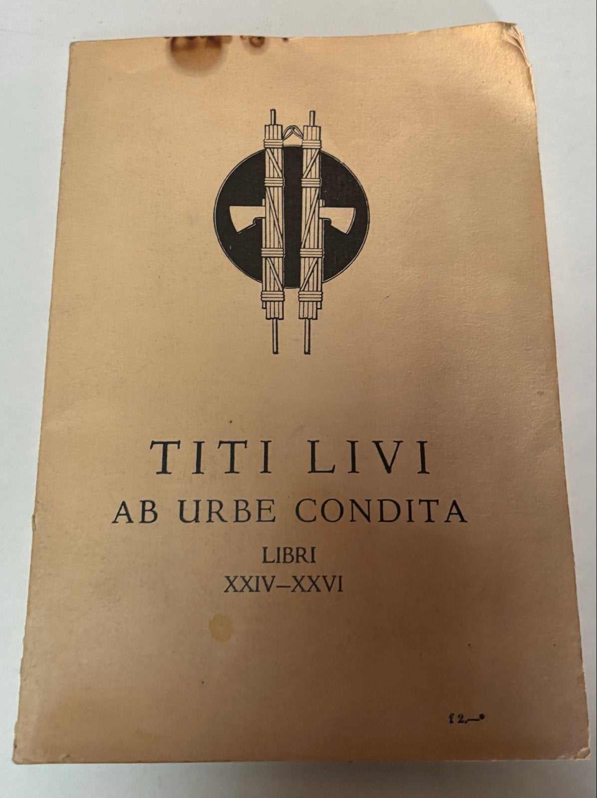 Titi Livi Ab Urbe Condita Libri XXIV-XXVI - Tweede Druk, Ophalen of Verzenden, Gelezen, Nederland