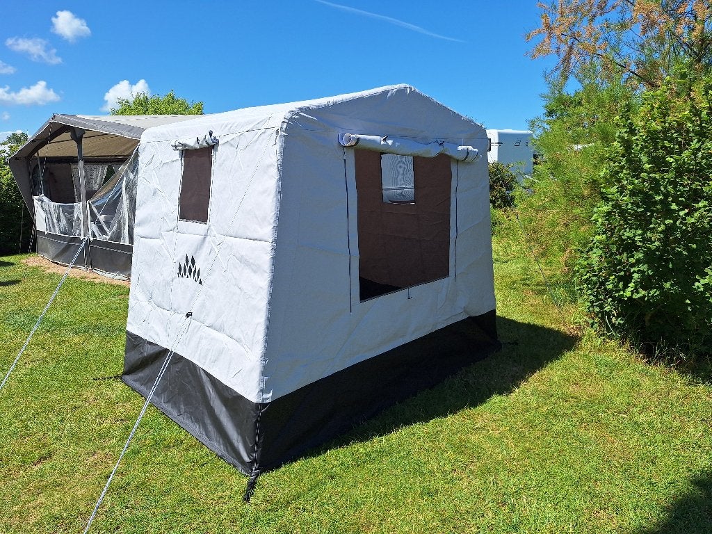 Obelink Schuurtent PVC & ZGAN, Caravans en Kamperen, Tenten, Ophalen, Zo goed als nieuw, Tot en met 2