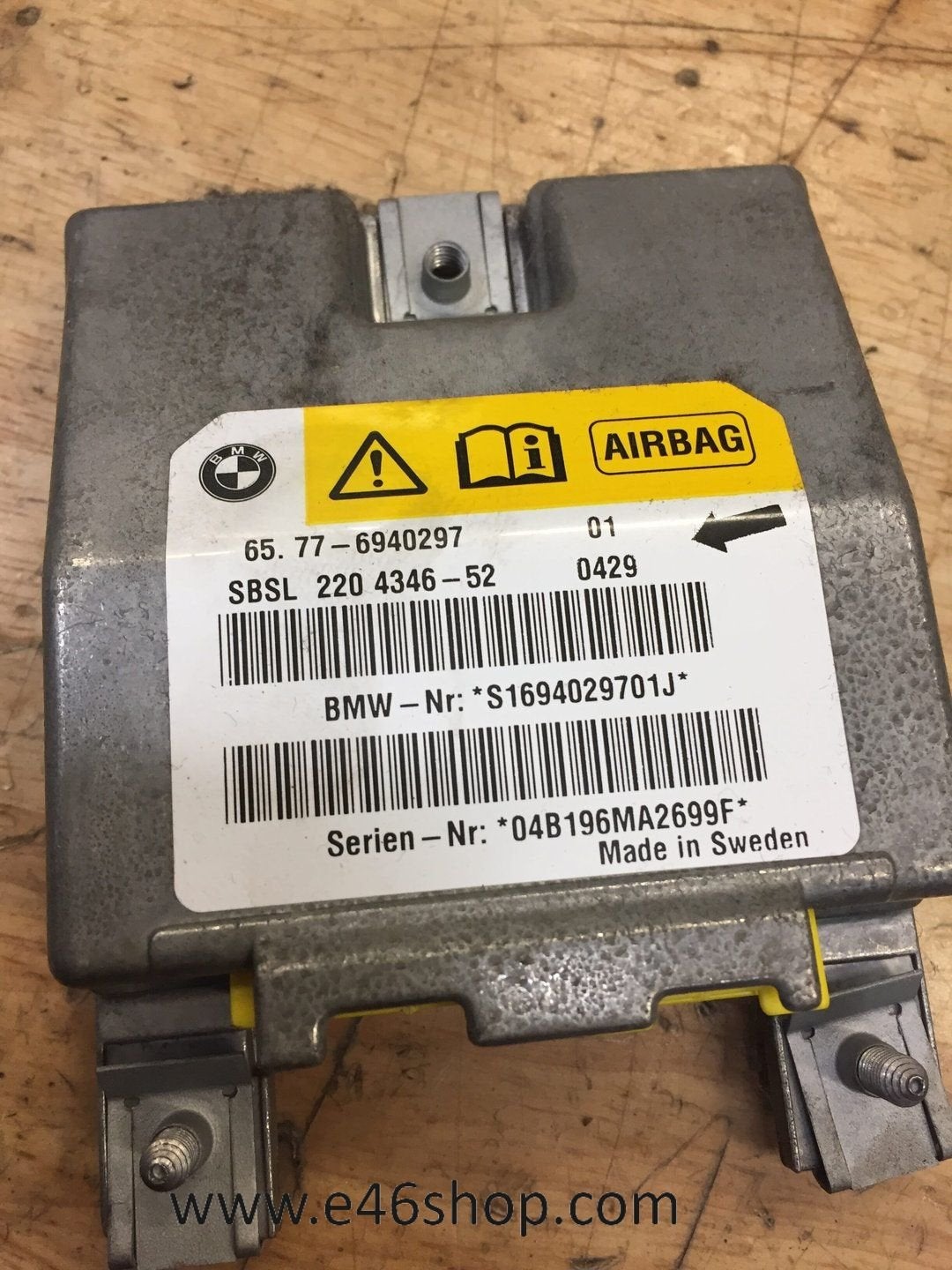 Airbag module links BMW E60 oe 6940297, Gebruikt, -, -, Ophalen of Verzenden