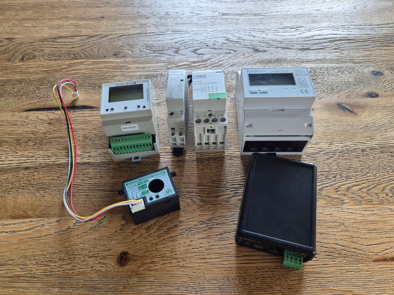 DIY Laadpaal componenten met MID meter en kabel  11kW 3 fase, Ophalen of Verzenden, Zo goed als nieuw, Laadpaal