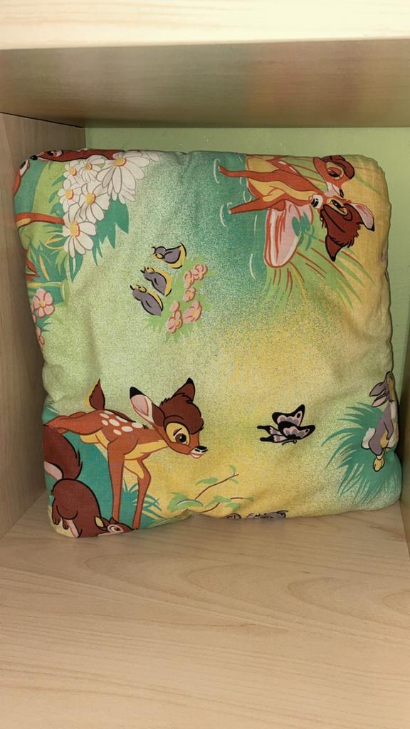 Disney Bambi en Stampertje kussen, Ophalen of Verzenden, Bambi of Dumbo, Zo goed als nieuw, Kleding of Textiel