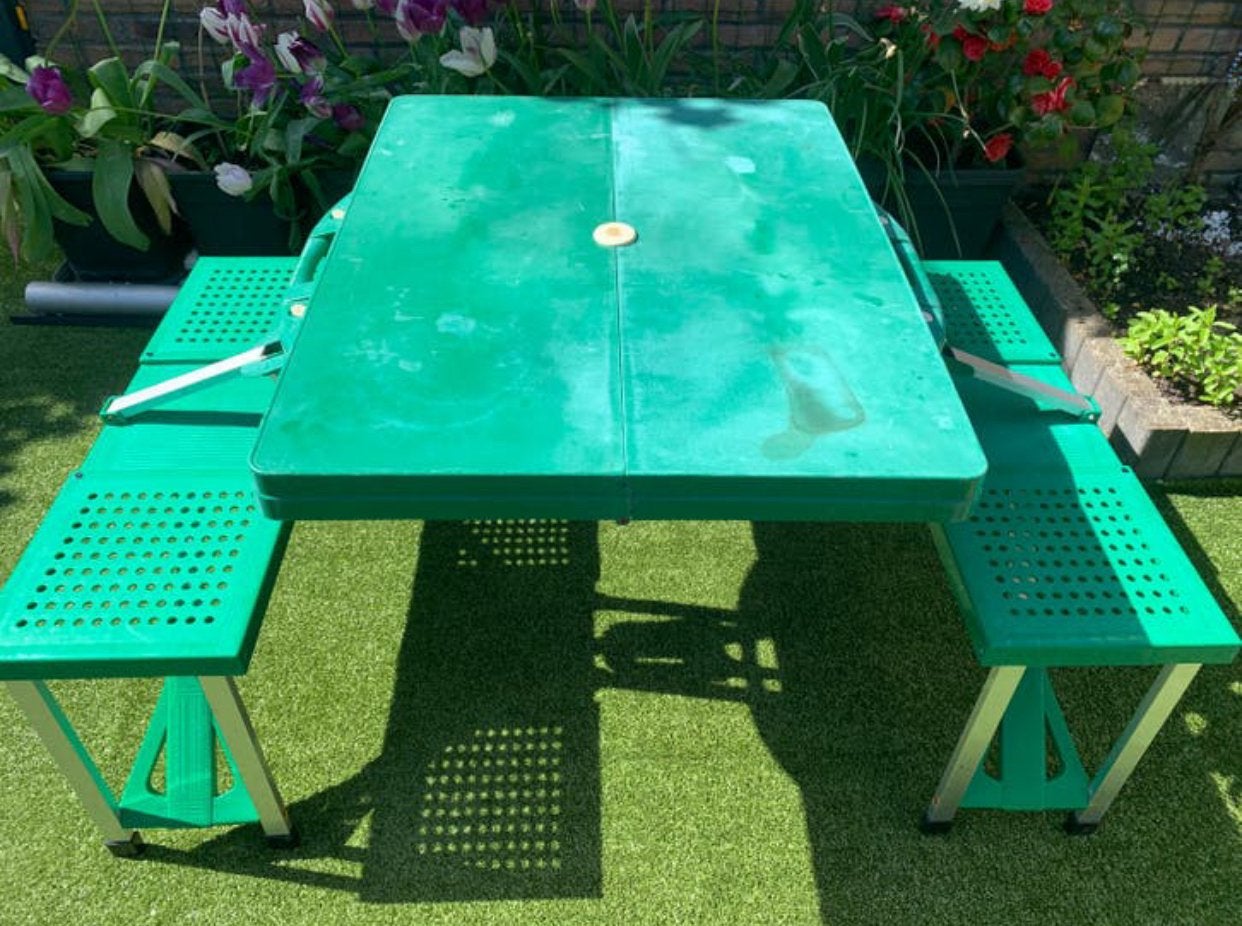 Inklapbare picknicktafel - Ideaal voor camping/tuin