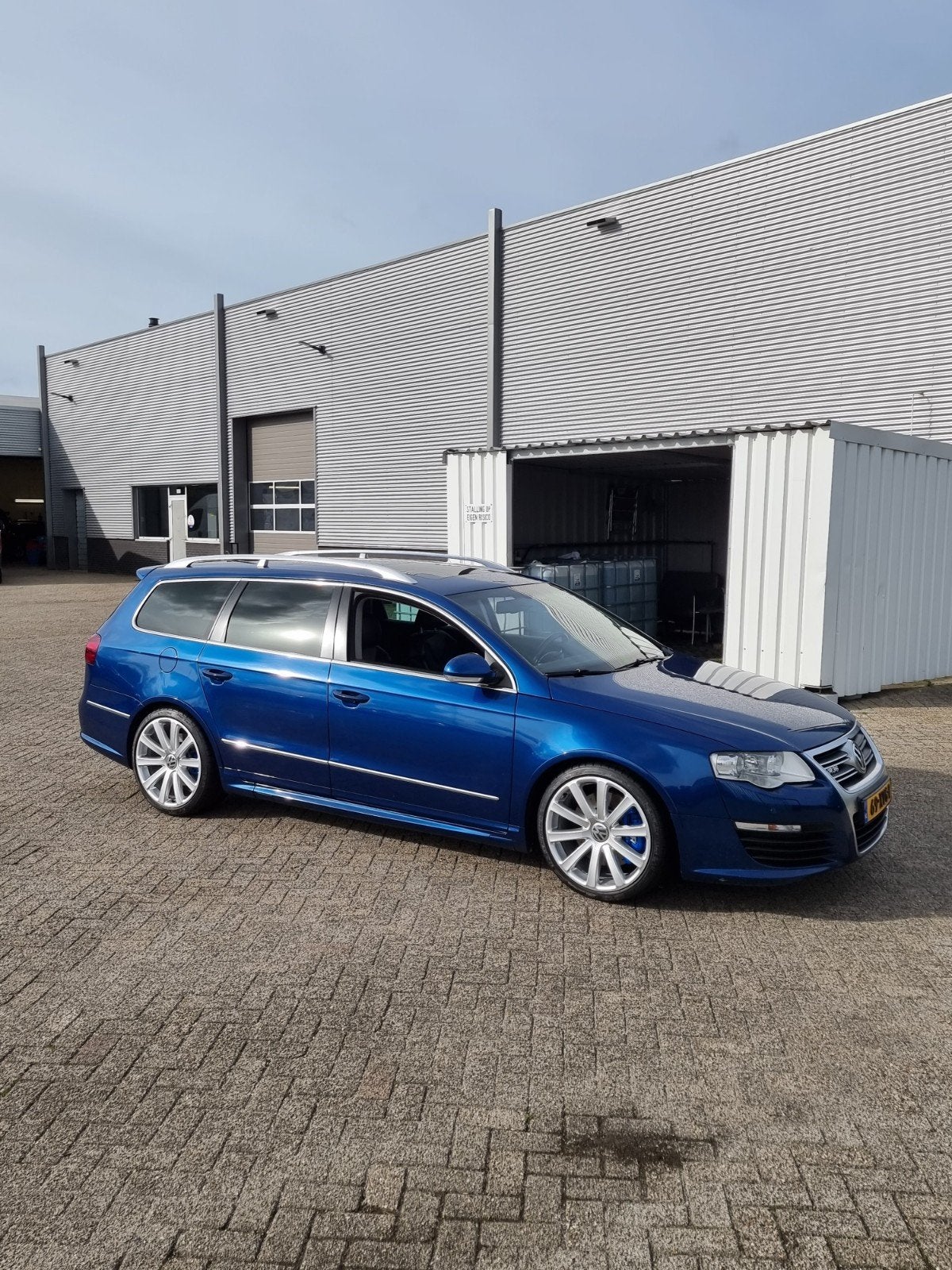 Volkswagen Passat R36 biscay blue facelift liefhebbers auto, Auto's, Automaat, Zwart, Blauw, 10 km/l