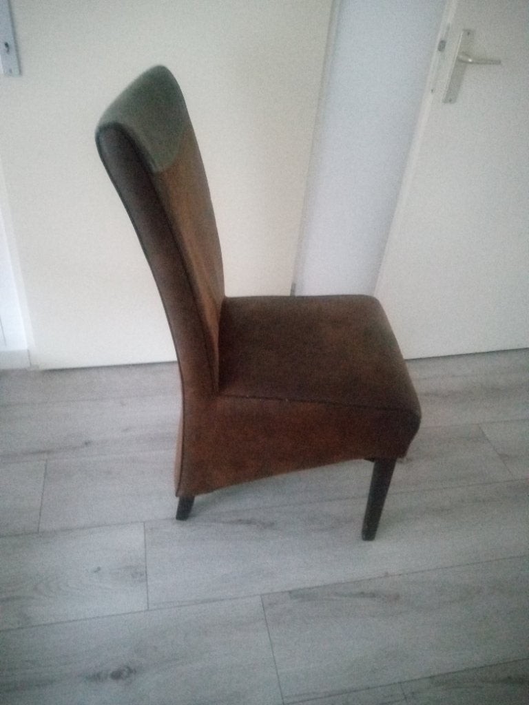 Eettafel stoelen, Ophalen of Verzenden, Gebruikt, Rechthoekig, 50 tot 100 cm
