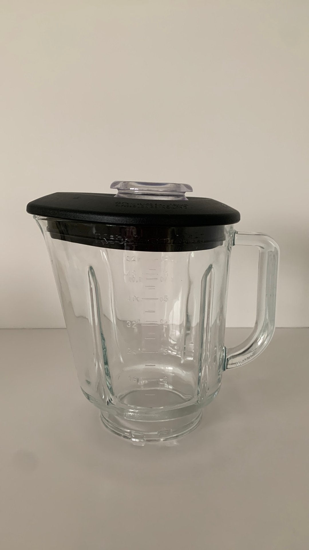 Glazen KitchenAid blenderbeker inhoud 1,5 liter. Onderdeel, Ophalen of Verzenden, Zo goed als nieuw