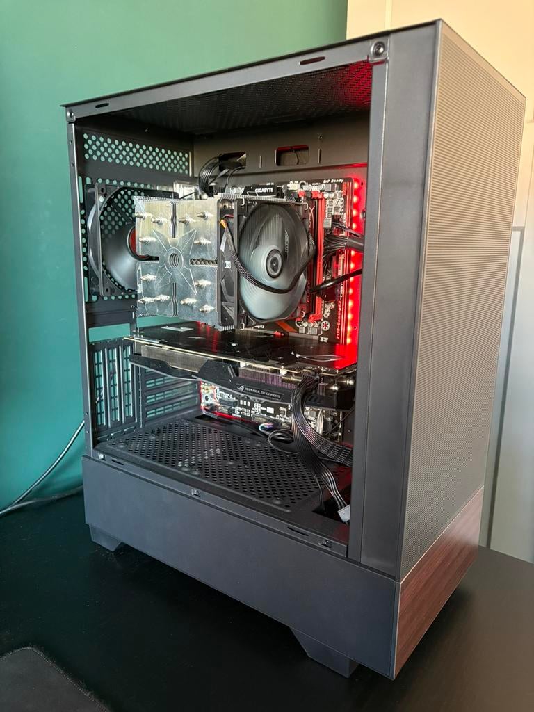 Krachtige gaming/kantoorpc i5 6600K, RX 480 8GB gereinigd!, Ophalen, Refurbished, Gaming, SSD