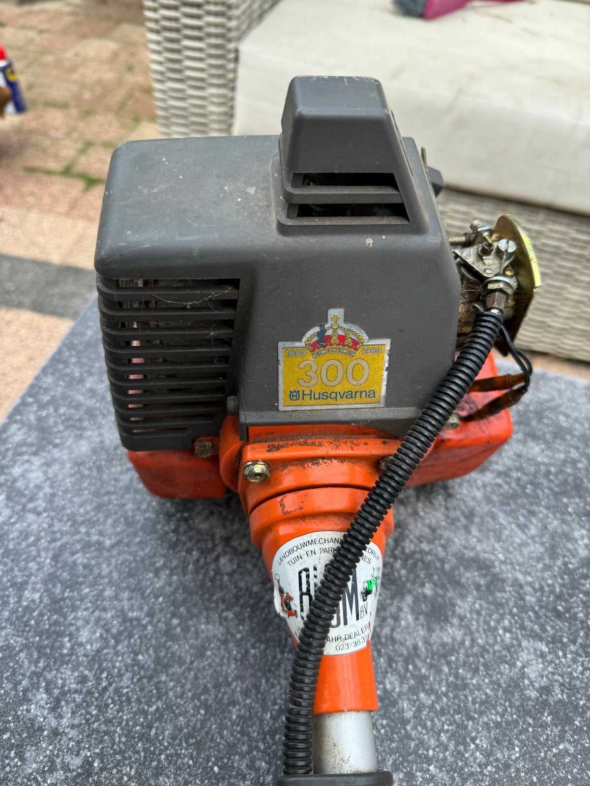 Husqvarna Benzine Bosmaaier - Gebruikt, Ophalen, Gebruikt, Benzine-grasmaaier