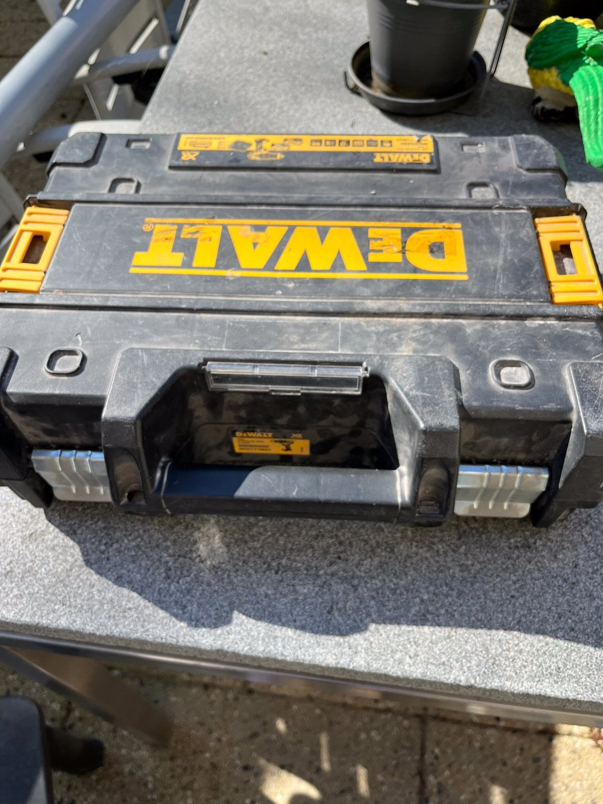 Dewalt Boormachine DCD 709 Ty1 met 2 accu,s, Doe-het-zelf en Verbouw, Gereedschap | Boormachines, Ophalen, Gebruikt, Boormachine