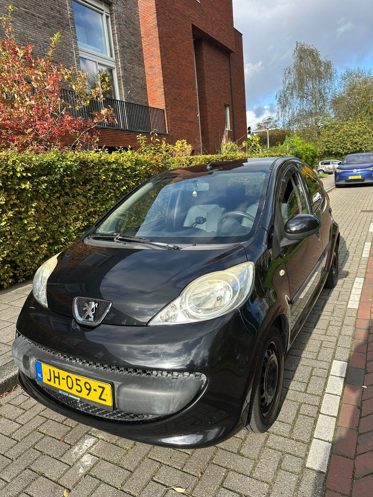 Peugeot 107 1.0 12V 5DR 2006 Zwart, Voorwielaandrijving, 4 stoelen, Handgeschakeld, Particulier