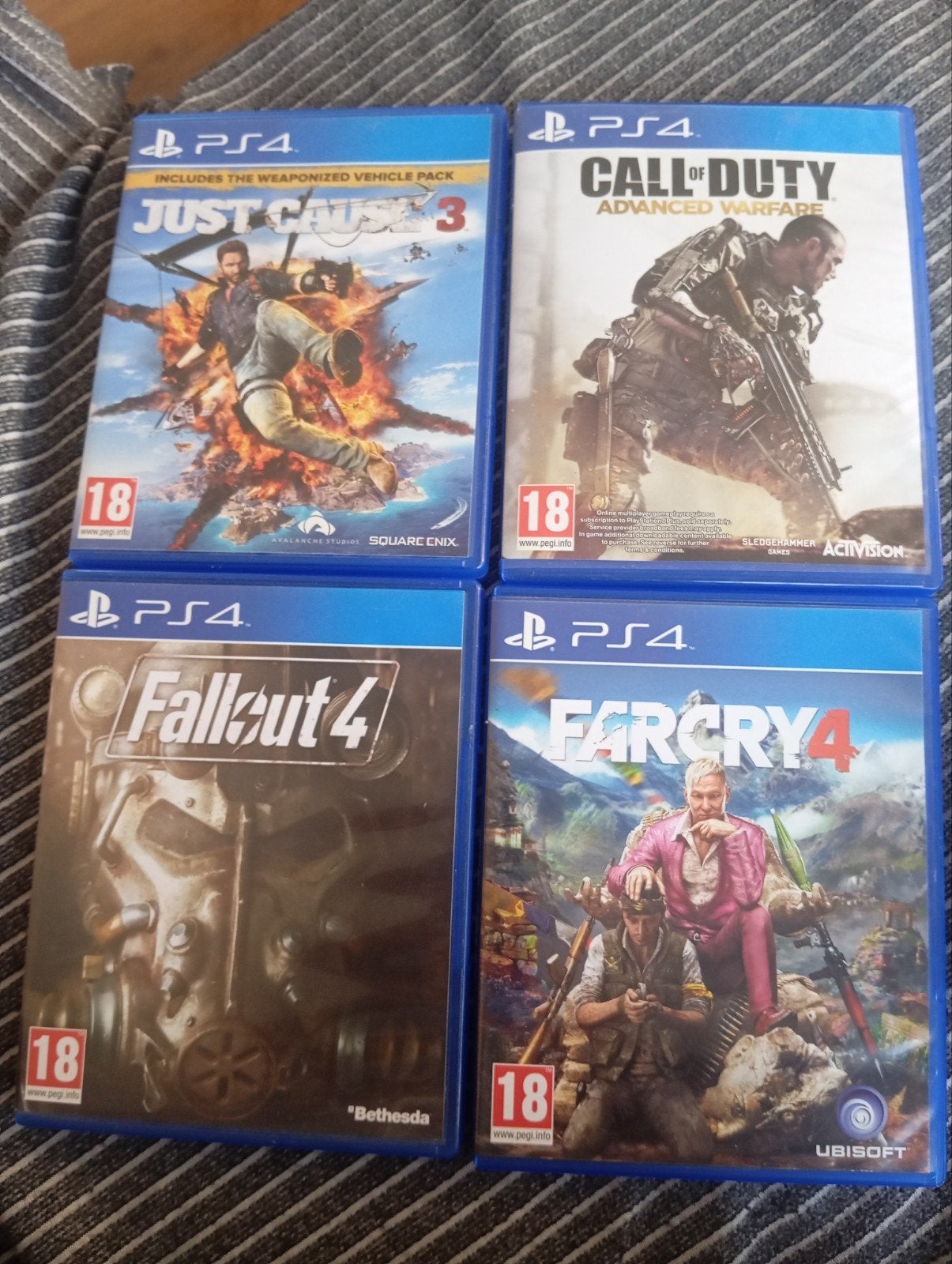 Just Cause 3, Call of Duty, Fallout 4, Far Cry, Avontuur en Actie, Gebruikt, Vanaf 18 jaar, 1 speler
