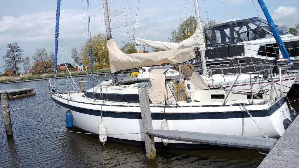 Kajuitzeiljacht Friendship28 met bijboot,ligplaats in Workum, Watersport en Boten, Ophalen, Gebruikt, Diesel, Tourjacht of Cruiser