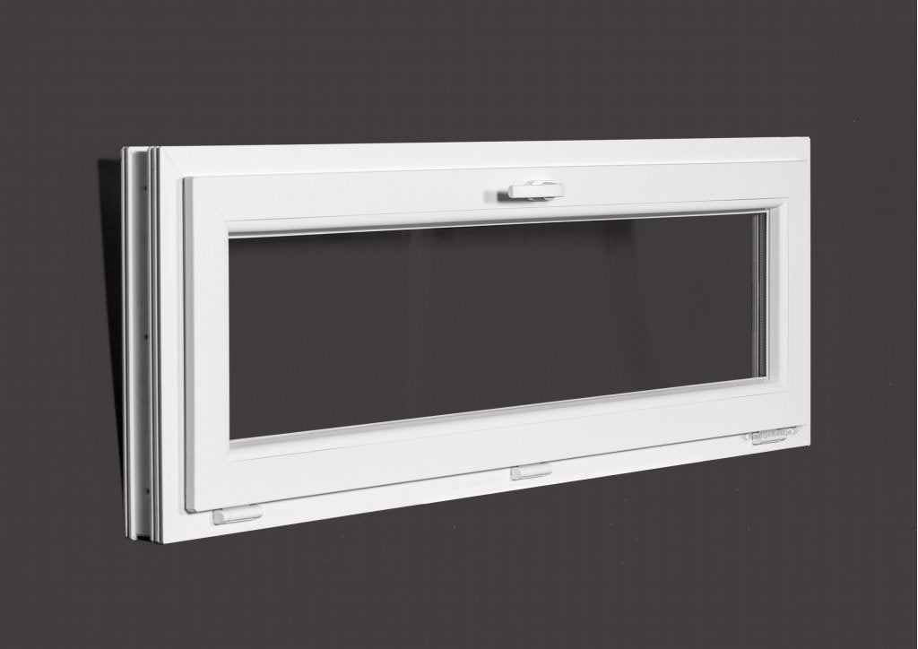 Kunststof Kozijn Kiep  B150 H50cm Wit, Doe-het-zelf en Verbouw, Kozijnen en Schuifpuien, Niet ingevuld, Kunststof, Raamkozijn