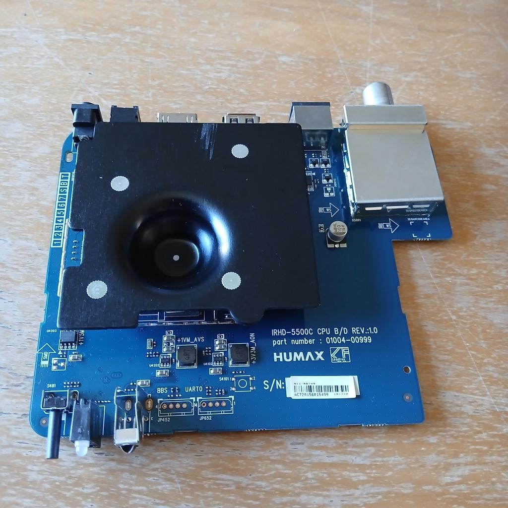 Moederbord: Modelnummer: "IRHD-5500C CPU B/D REV: 1.0", Ophalen of Verzenden