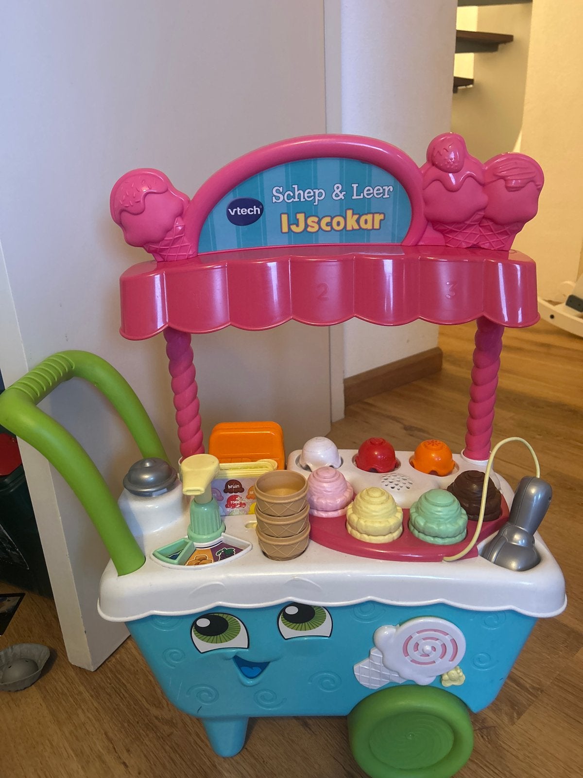 VTech Schep & Leer IJscokar, Ophalen, Gebruikt, Jongen of Meisje