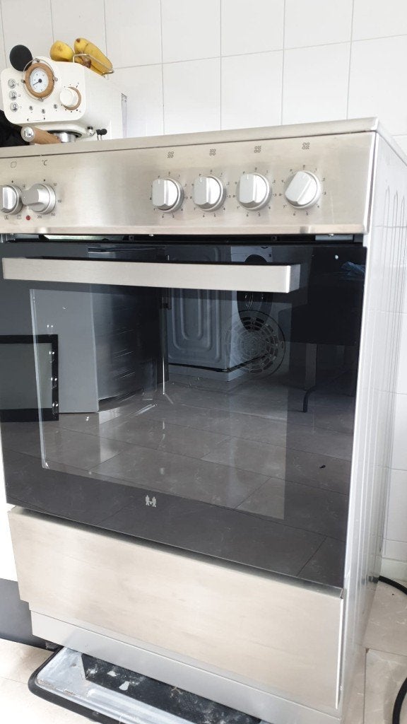 Inductie Fornuis RVS Perilex 2 fase, Ophalen, Zo goed als nieuw, Hete lucht, 60 cm of meer
