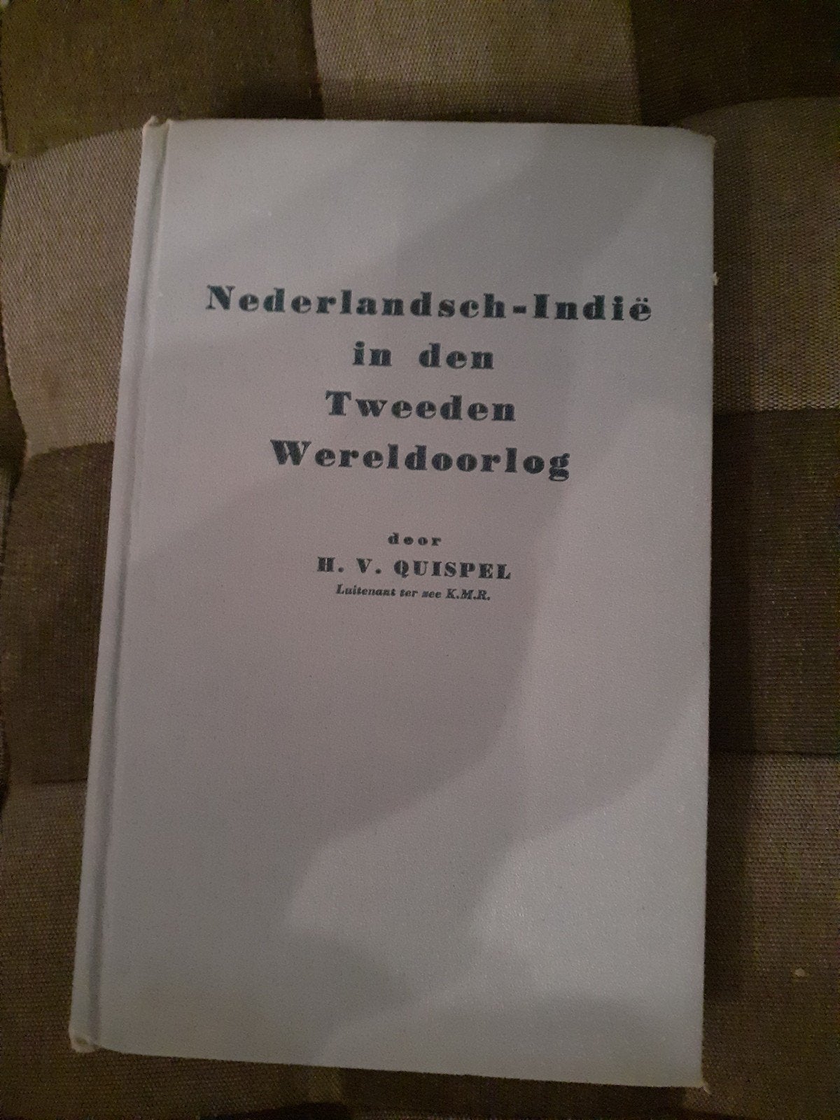 Nederlands-indie in de 2de wereldoorlog, Ophalen of Verzenden, Tweede Wereldoorlog, Gelezen, H.V. Quispel