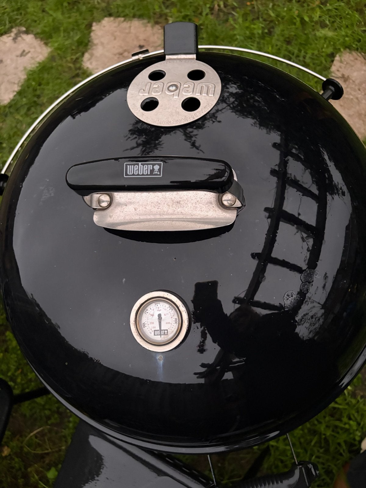 Weber Master-Touch GBS E-5750 Houtskoolbarbecue, Ophalen, Gebruikt, Met accessoires