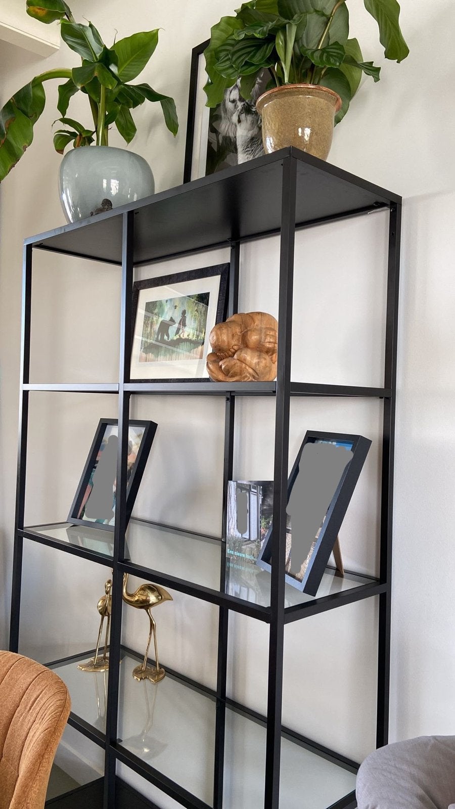 IKEA VITTSJÖ stellingkast, Ophalen, Met plank(en), 100 tot 150 cm, 150 tot 200 cm