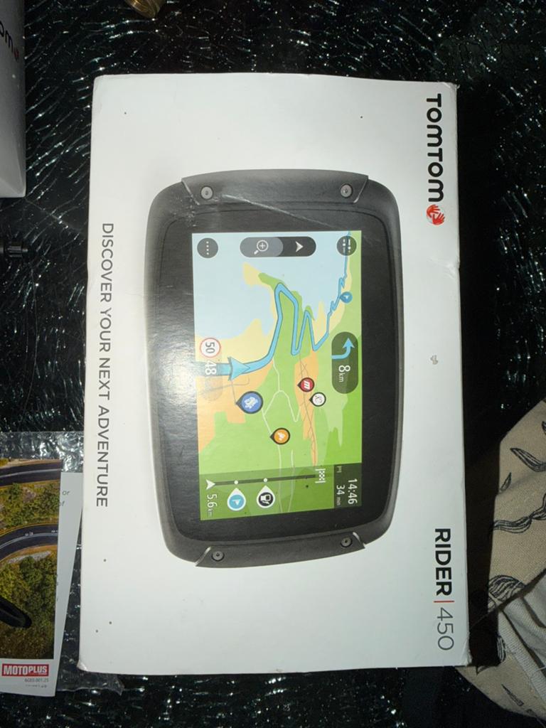 TomTom rider 450, Motoren, Accessoires | Navigatiesystemen, Ophalen of Verzenden
