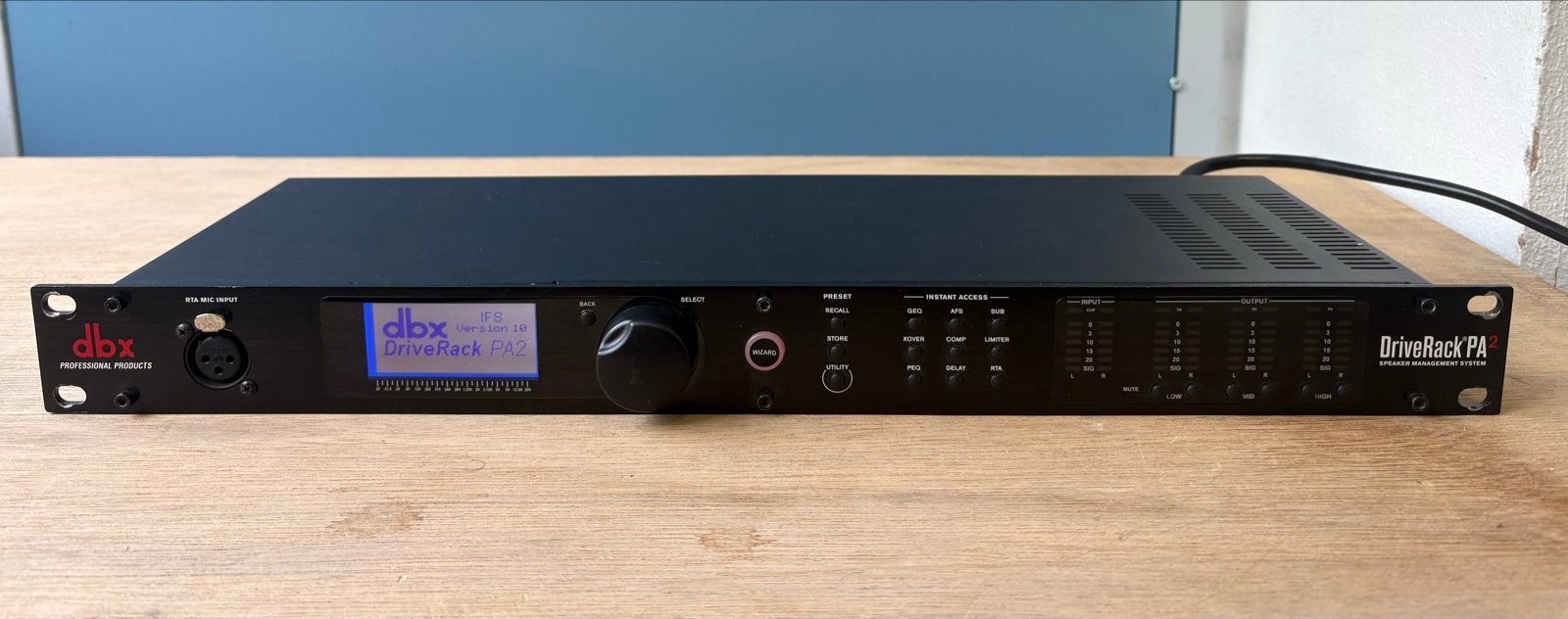 DBX DriveRack PA2 - Professioneel Luidspreker Management, Ophalen of Verzenden, Gebruikt, Dbx