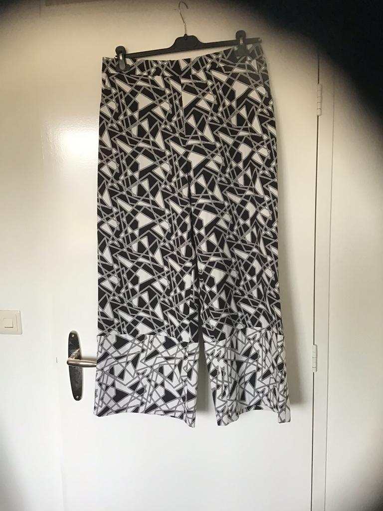 NIEUWE ZWART/WITTE BROEK VAN ELSEWHERE FASHION  MAAT XL, Kleding | Dames, Broeken en Pantalons, Zwart, Maat 46/48 (XL) of groter