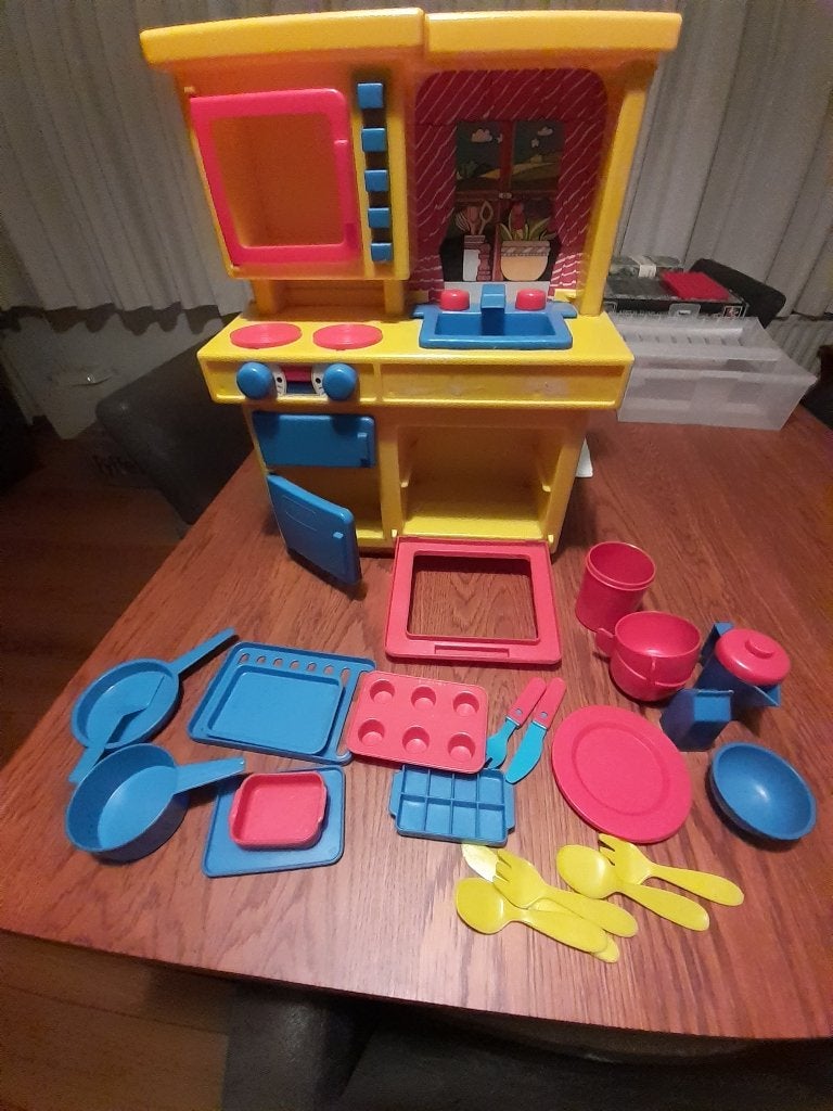 speelkeukentje, Ophalen of Verzenden, Gebruikt, Kunststof