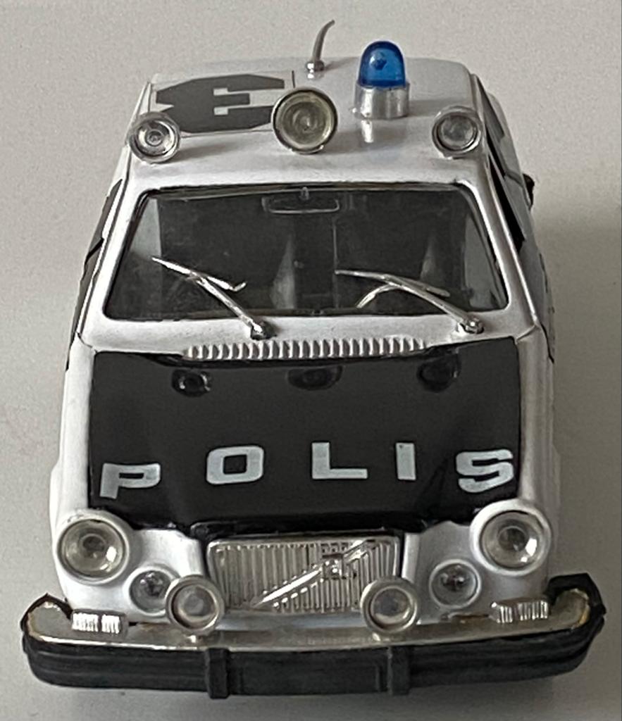 Polistil Volvo 164 E Politie Auto - Made in Italy 1/25, Ophalen of Verzenden, Gebruikt, Overige typen