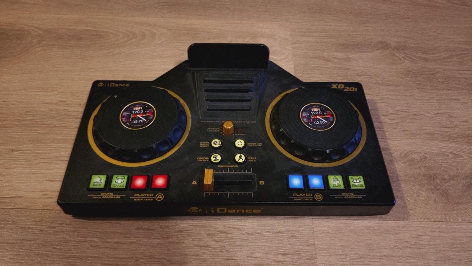 iDance XD201 Draaitafel - Portable All-in-One Party Machine, Ophalen of Verzenden, Zo goed als nieuw, Draaitafel, Overige merken