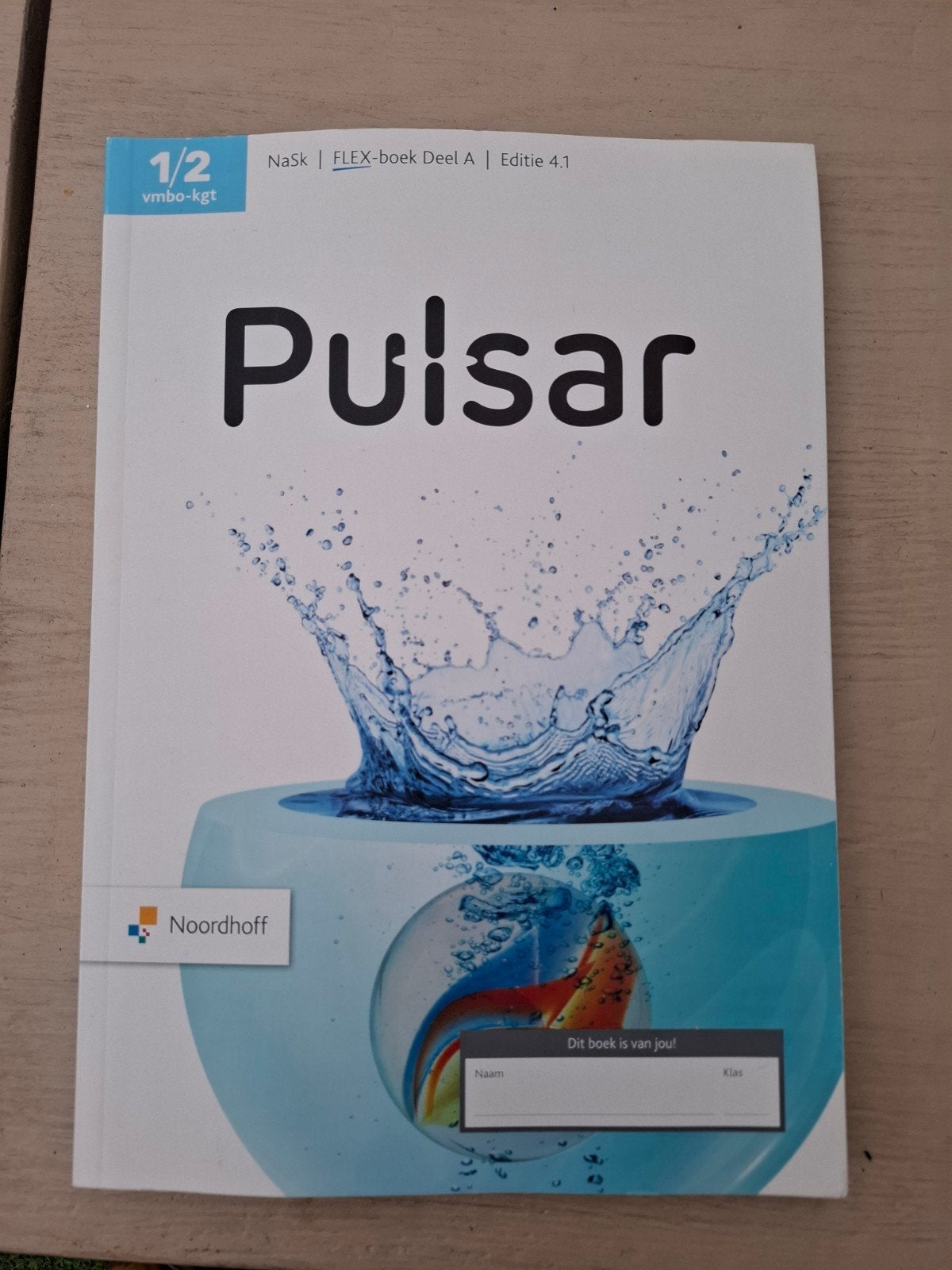 Nieuw Pulsar NaSk FLEX-boek Deel A vmbo-kgt Editie 4.1, Ophalen of Verzenden, Nieuw, VMBO, Natuurkunde