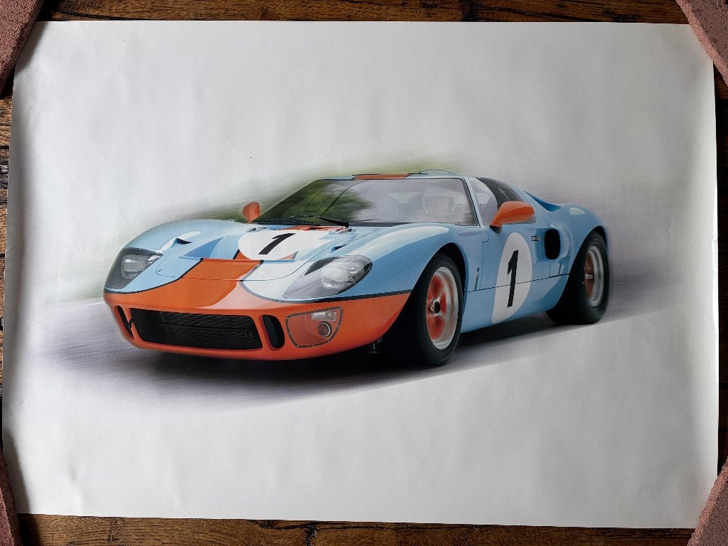posters  - prints autosport (2), Ophalen of Verzenden, Nieuw, Auto's