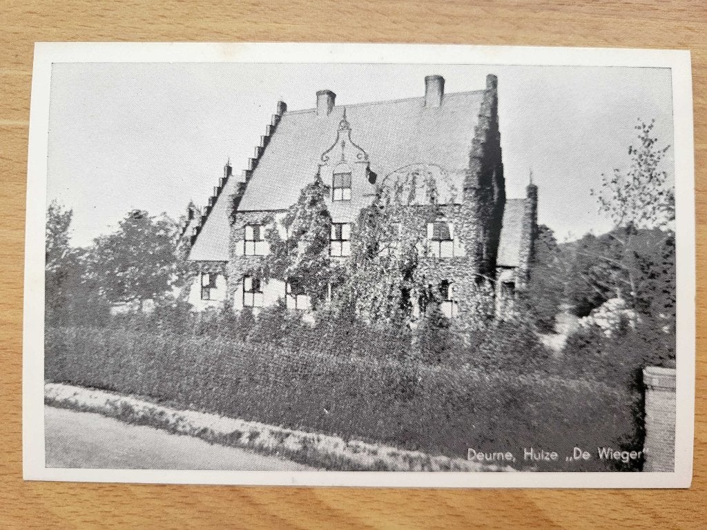 ansicht DEURNE Huize de Wieger, Ophalen of Verzenden, Voor 1920, Noord-Brabant